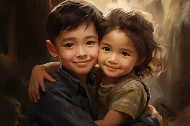 brother and sister