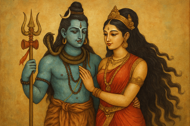 Shiva and Parvati