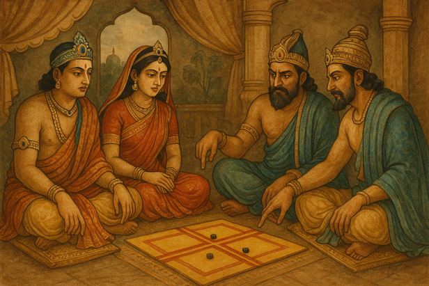 Chausar Game Mahabharata