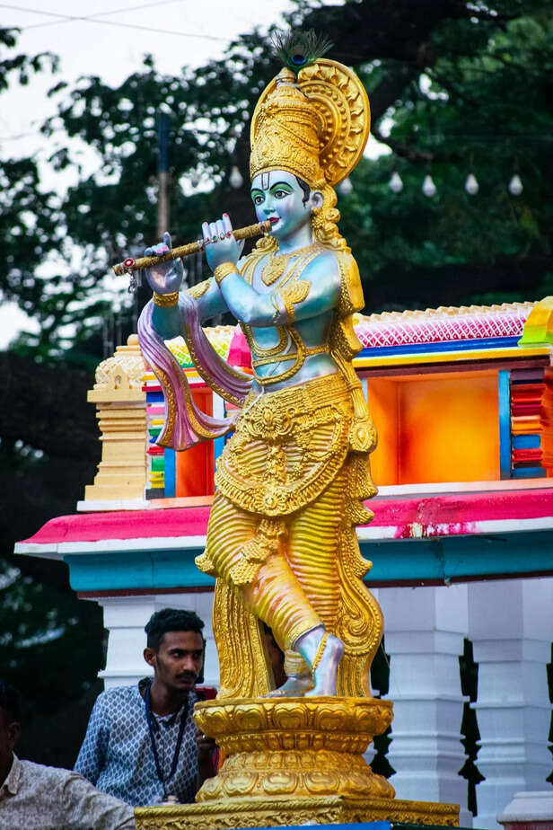 Krishna Revealing His Cosmic Form